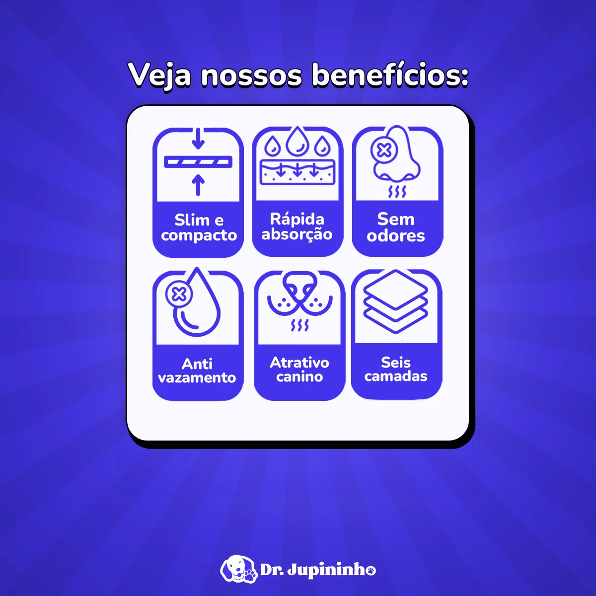 12 Pacotes de Tapete Higiênico Para Cães 60x60cm (360 Unidades) - Imagem 7