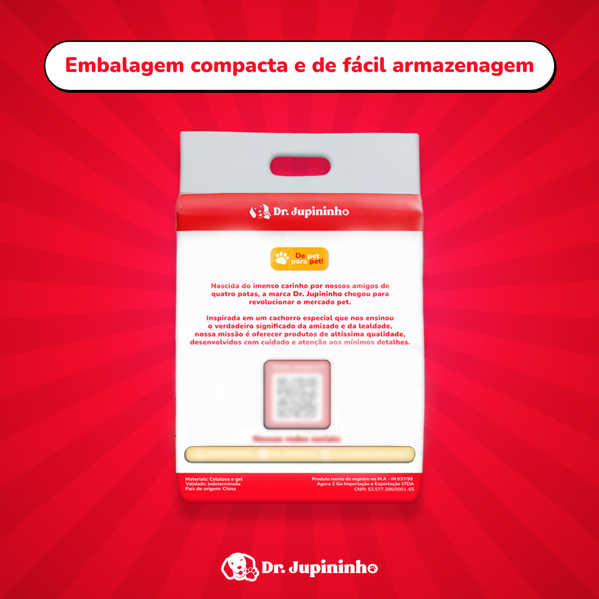 3 Pacotes de Tapete Higiênico Para Cães 60x80cm (90 Unidades) - Imagem 4